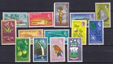 ST VINCENT 1965 DEFINATIVES NOT COMPLETE MNH