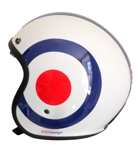 Viper open face target - face, helmet