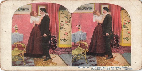 Stereoscopic view card - card, no58