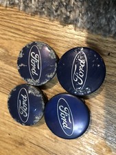 Ford Fiesta Mk7/7.5 Zetec Alloy Wheel Centre Caps X4 Center Genuine 