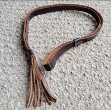 WW2    SWORD KNOT    BROWN LEATHER STRAP UNISSUED 