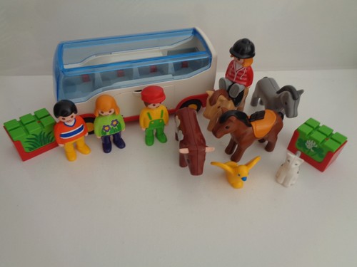 Playmobil 123 bus figures - , &