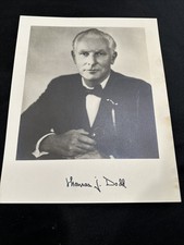 THOMAS J DODD US Connecticut Senator 8 x 10 Signed Photo AUTOGRAPH Signed Orig.