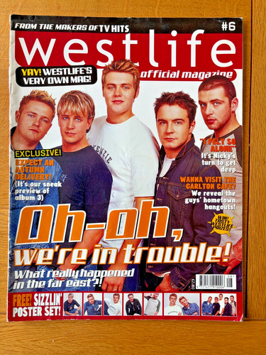 Westlife official magazine - official,