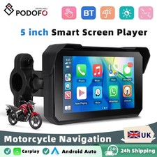 5" Motorcycle Gps Sat Nav