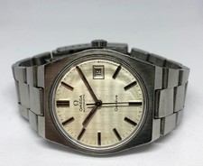OMEGA Geneve Automatic Watch. Silver Dial. Date. 35mm Case. Cal 1481. Men`s.