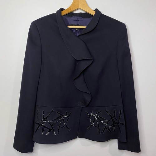 Escada blazer jacket ruffled - blazer,