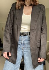 New Mango Black Eleri Linen