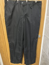 Black Dunlop Golf Trousers