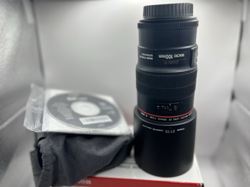 Canon 100 8l macro lens - ef,