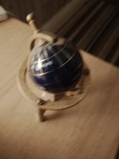 Mini Semi-precious Gem Globe  For Sale