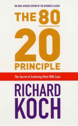 The principle - 80/20, principle: