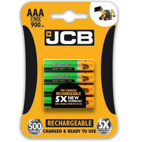 Jcb aaa rechargeable batteries - aaa,