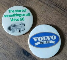Vintage 1970s Volvo Car Pin