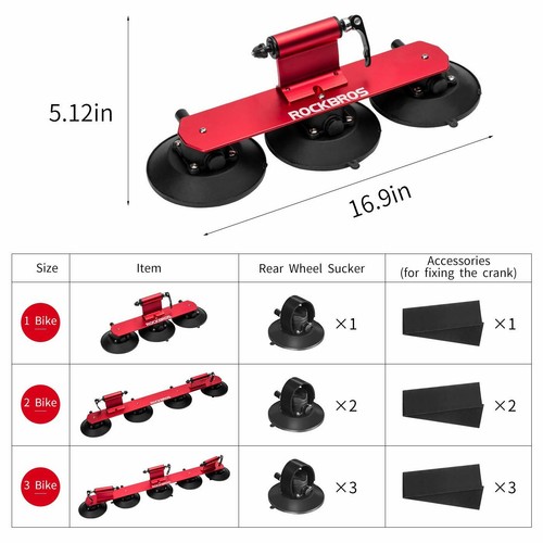Rockbros bicycle carrier roof - rockbros,