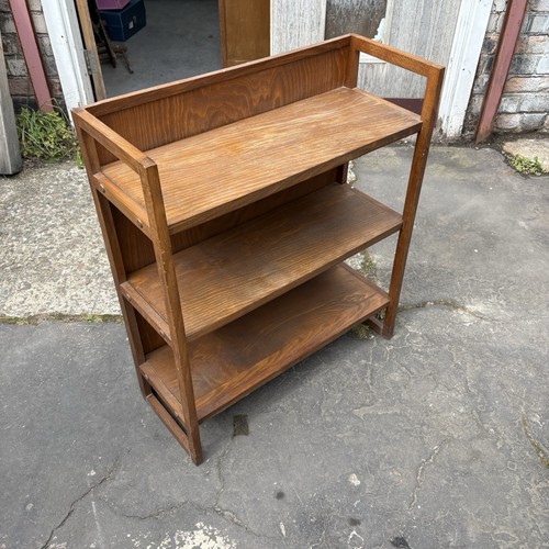Vintage antique wood tier - antique,