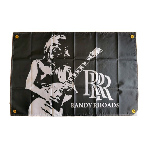 Randy rhoads banner 3x2 - rhoads, ft