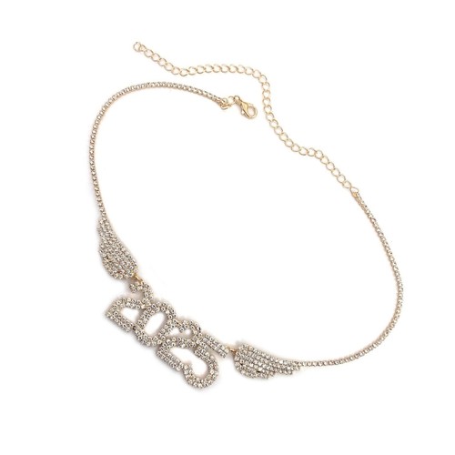 Shining angel wing pendant - shining,
