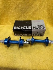 Vintage SUZUE BMX Hubs Blue