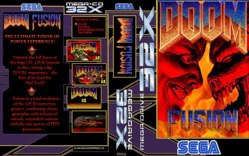 Doom fusion cartridge - doom,
