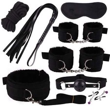 Black Basic 8 Piece Bondage
