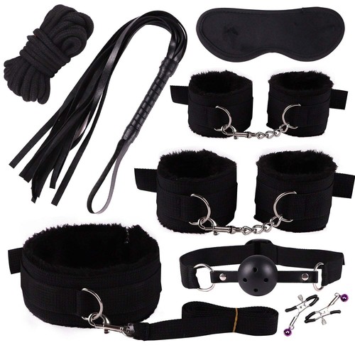 Black bondage kit - kit, beginners