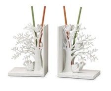 PartyLite White Woodland
