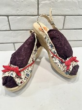 Rocket Dog Floral Open Toe Wedge Sandals- 2.5 Inch Heel Size 11