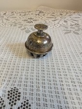 Vintage Brass Elephant Bell or Indian Claw Bell, Meditation Yoga