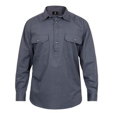 Swanndri Bendigo Work Shirt  Navy 100% cotton, 152gsm, Relaxed fit