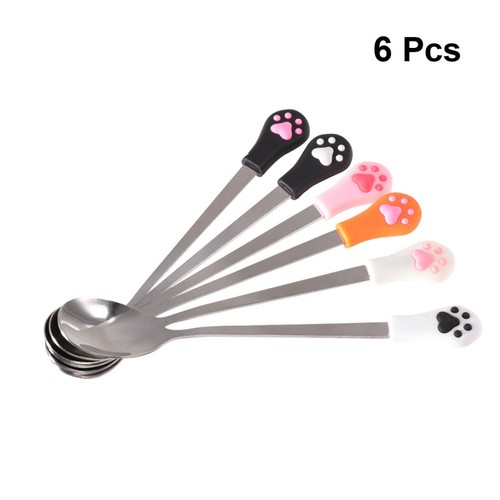 6pcs bistro cake spoons - bistro,