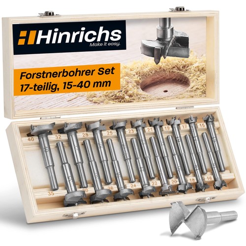 Hinrichs forstner bits set - forstner,
