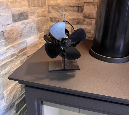 Stove fan heat powered - heat, powered,