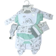 Unisex 10 piece gift set JOB LOT x 5 Layette Set NEW Gift Set -In Mesh Bag