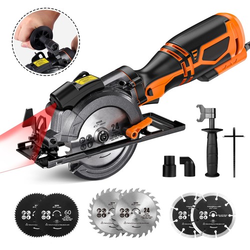 Circular saw with laser 8a - circular, 5.8a