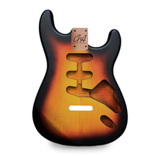 Stratocaster guitar body sss - body,