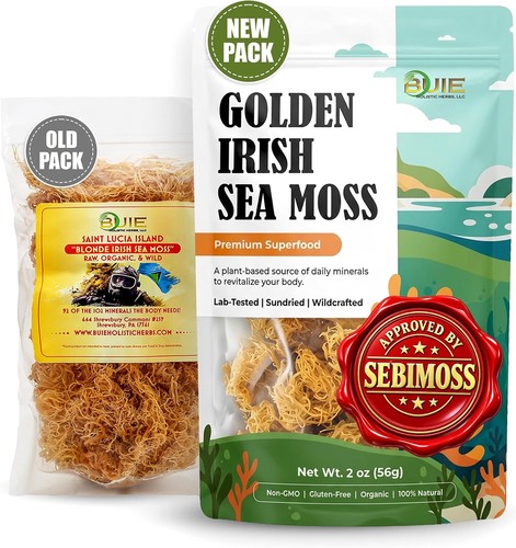 Golden irish sea moss 56g - sea,