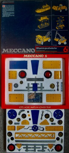 Vintage 1970s meccano set - vintage,