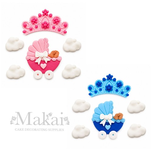 Baby shower fondant - baby,
