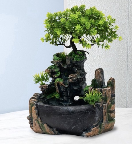Indoor tabletop fountain with - indoor,