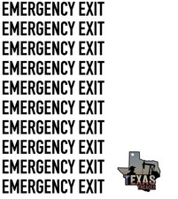 X10 EMERGENCY EXIT PSV PCV