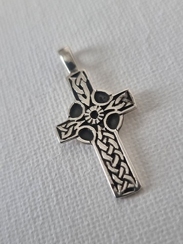 Vintage celtic cross pendant - celtic,