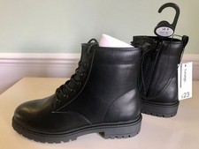 George Asda Black Faux Leather