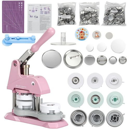 Button maker badge - button, pin