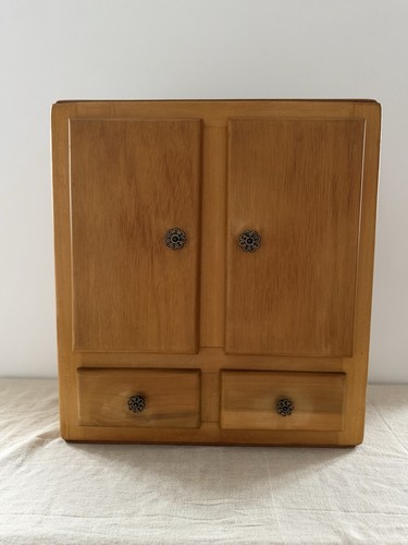 Vintage wooden wall mounted - wooden,