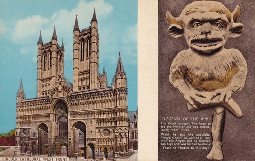 Vintage postcard west - -,