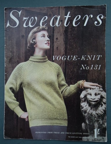 Vintage 1950s vogue knit - vogue, vogue-knit