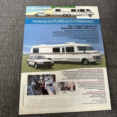 1987 xplorer 440 class - 1987, a