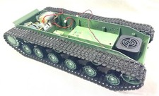 Heng Long 1/16 RC Tank KV1 Chassis with METAL Gearbox Plastic Tracks UK