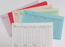 25 CLUB MEMBERSHIP PAYMENT CARDS , SAVING CLUB CARDS - CHOOSE YOUR COLOUR.